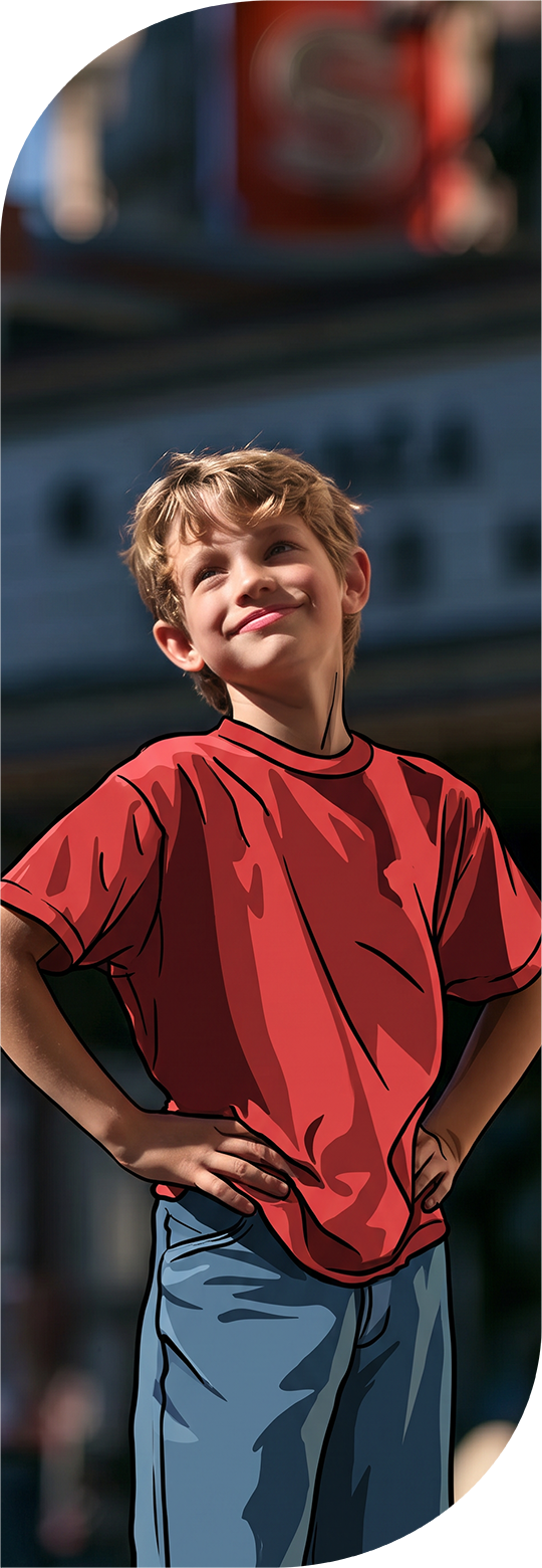 An image featuring one of the kids and teens subject "Theater & Acting" on Learnatist, a learning discovery Platform for families to discover classes, camps, programs, resources, and more.