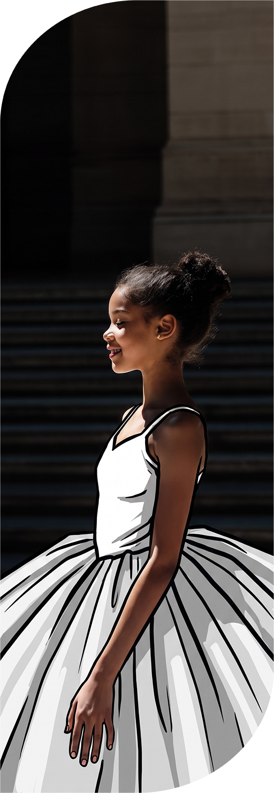 An image featuring one of the kids and teens subject "Dance" on Learnatist, a learning discovery Platform for families to discover classes, camps, programs, resources, and more.
