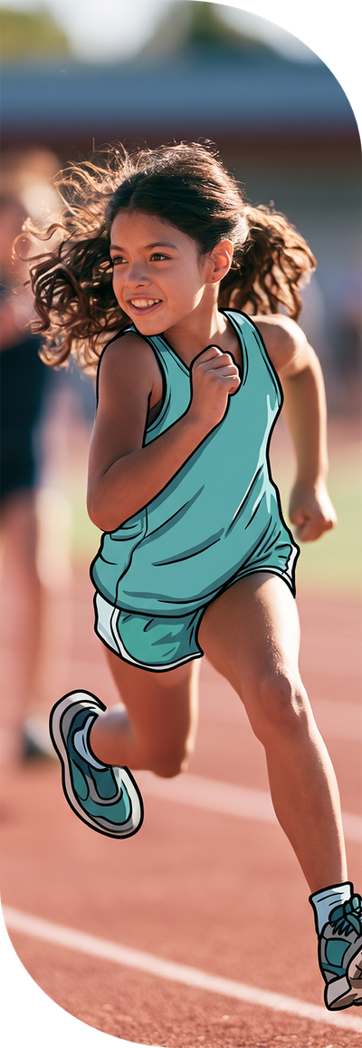 An image featuring one of the kids and teens subject "Sports & Fitness" on Learnatist, a learning discovery Platform for families to discover classes, camps, programs, resources, and more.