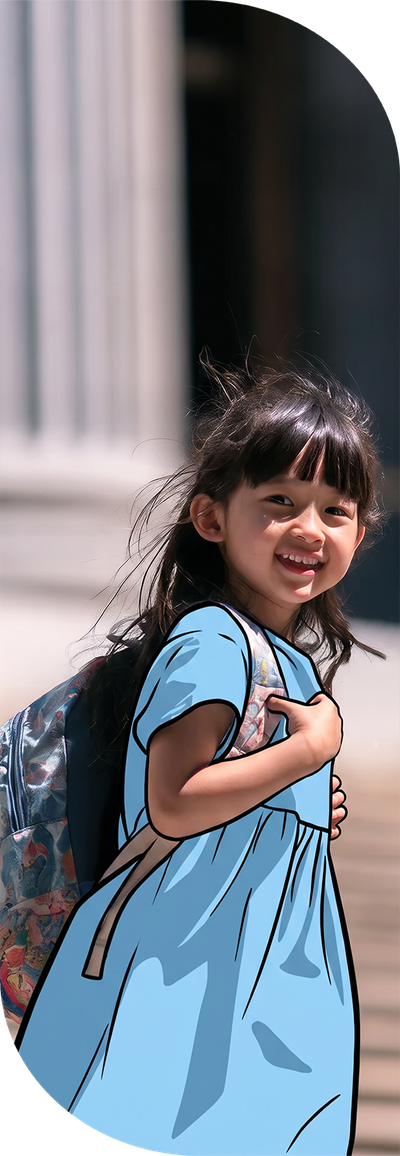 An image featuring one of the kids and teens subject "K-12 Schools" on Learnatist, a learning discovery Platform for families to discover classes, camps, programs, resources, and more.