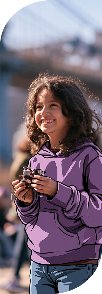 An image featuring one of the kids and teens subject "STEM, Coding & Robotics" on Learnatist, a learning discovery Platform for families to discover classes, camps, programs, resources, and more.